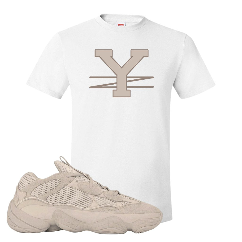 Yeezy 500 Taupe Light T Shirt | YZ, White