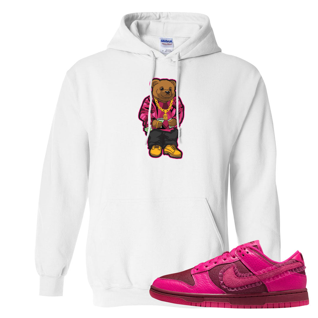 2022 Valentine's Day Low Dunks Hoodie | Sweater Bear, White