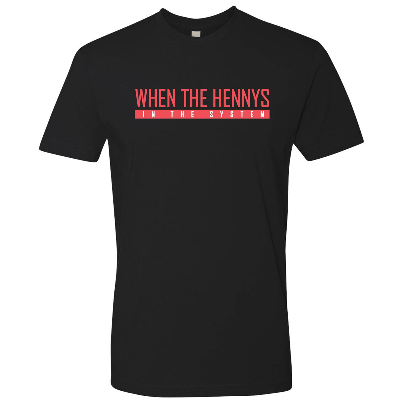 Infrared 6s T Shirt | When The Hennys In The System, Black