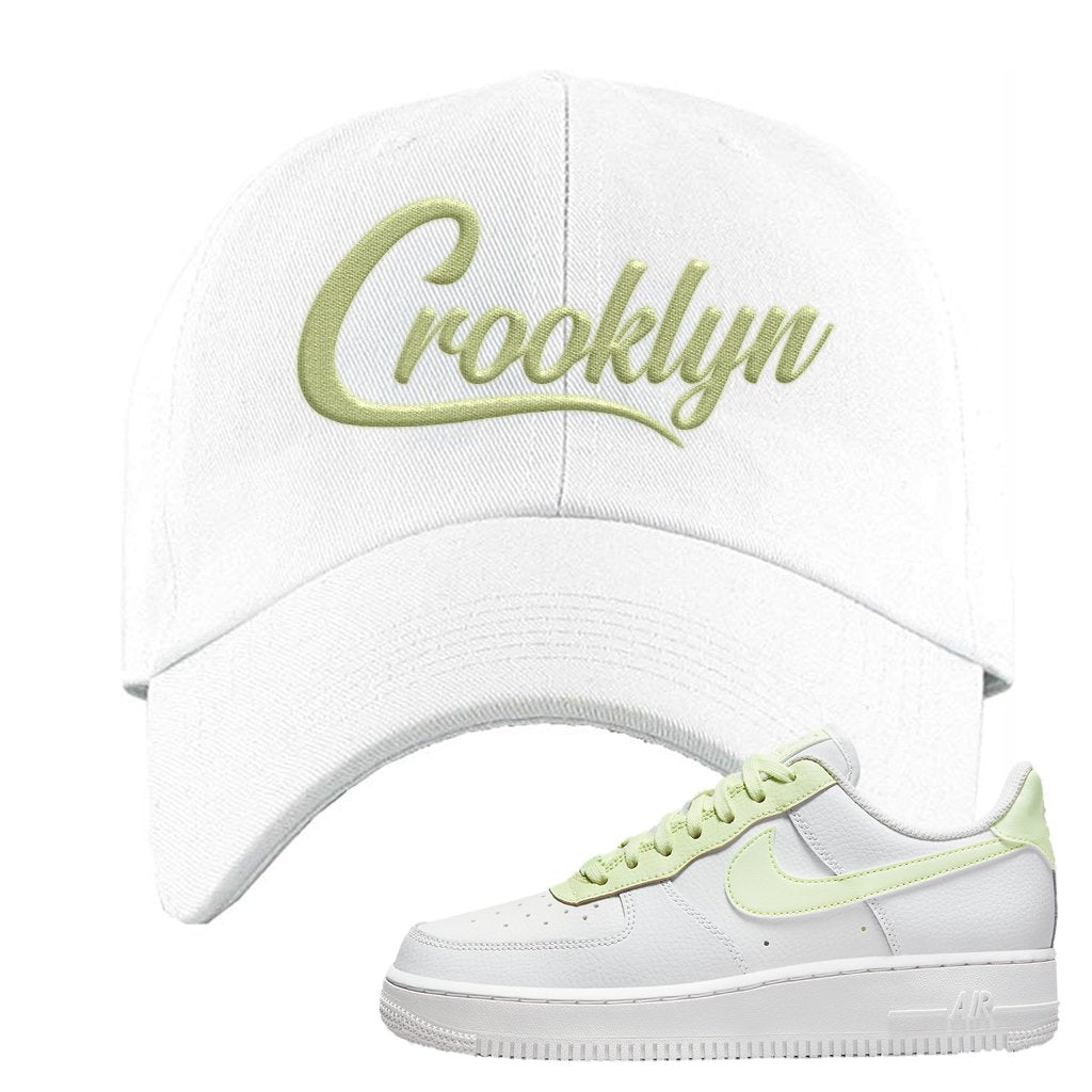 WMNS Color Block Mint 1s Dad Hat | Crooklyn, White
