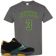 Bethel High Answer 5s T Shirt | Bethel 3 Arch, Charcoal