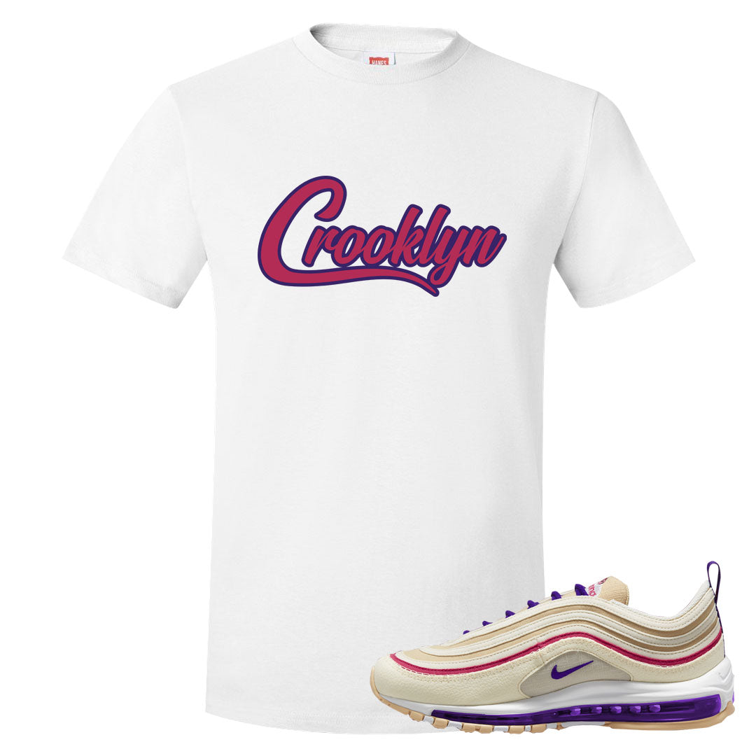 Sprung Sail 97s T Shirt | Crooklyn, White