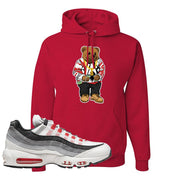 Comet 95s Hoodie | Sweater Bear, Red