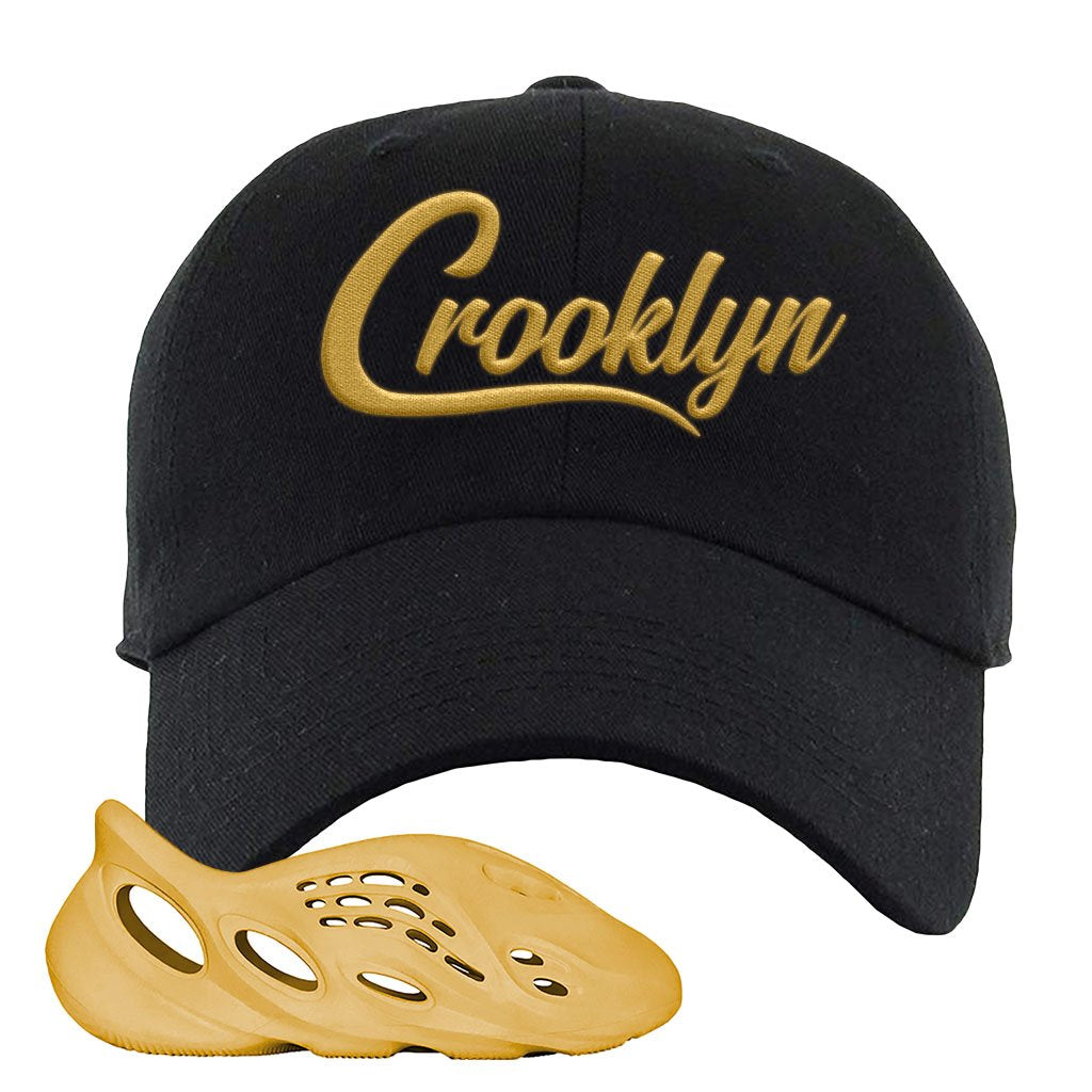 Yeezy Foam Runner Ochre Dad Hat | Crooklyn, Black
