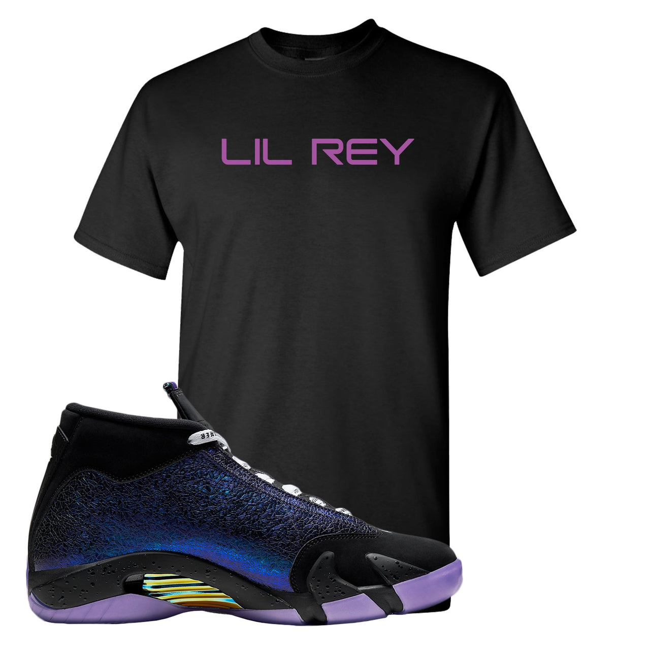 Doernbecher 14s T Shirt | Lil Rey, Black