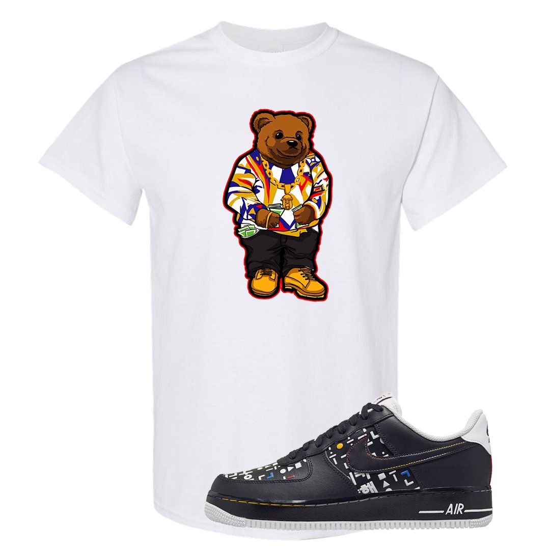 Hangul Day Low AF 1s T Shirt | Sweater Bear, White