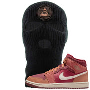 Africa Mid 1s Ski Mask | All Seeing Eye, Black