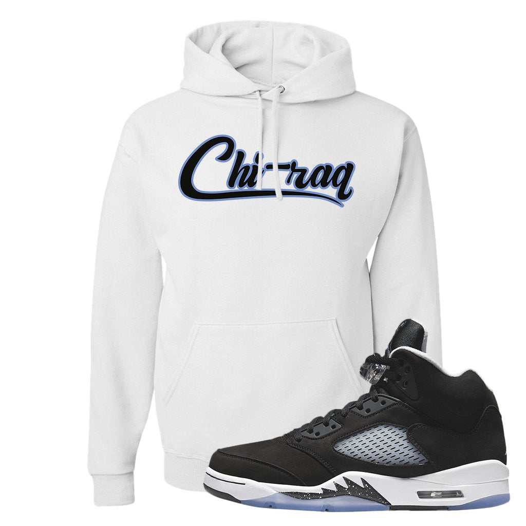 Oreo Moonlight 5s Hoodie | Chiraq, White