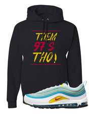 Spring Floral 97s Hoodie | Them 97's Tho, Black