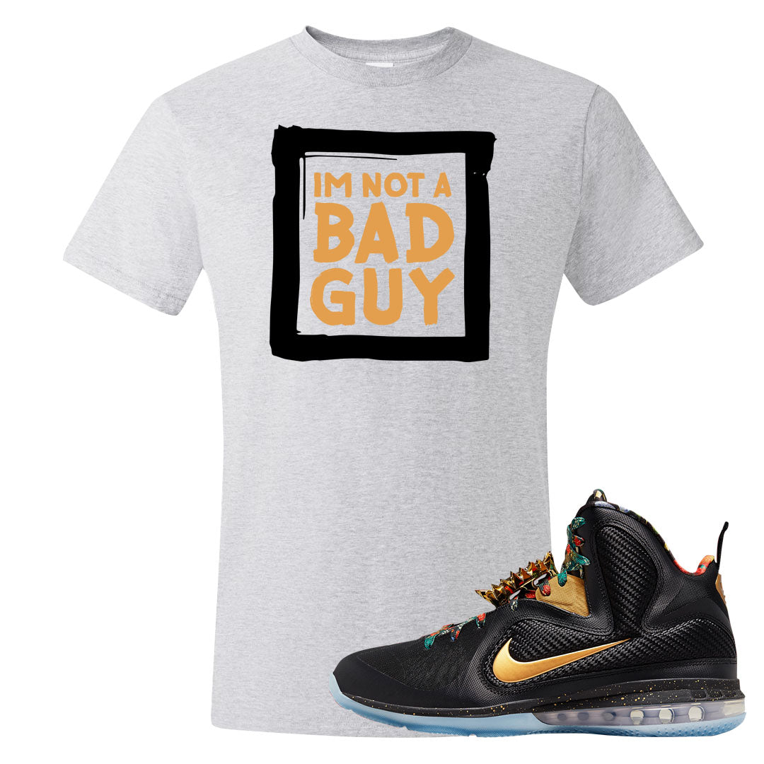 Throne Watch Bron 9s T Shirt | I'm Not A Bad Guy, Ash