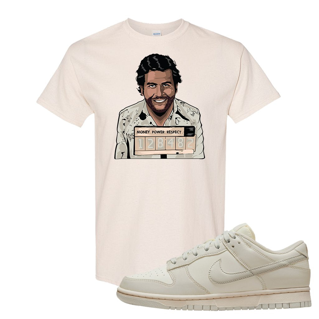 SB Dunk Low Light Bone T Shirt | Escobar Illustration, Natural