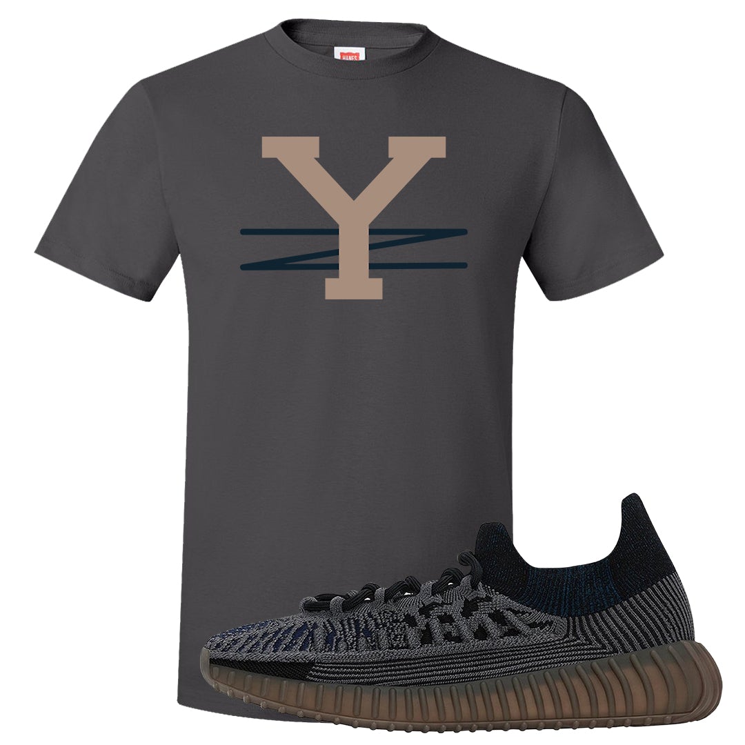 Slate Blue CMPCT v2 350s T Shirt | YZ, Smoke Grey
