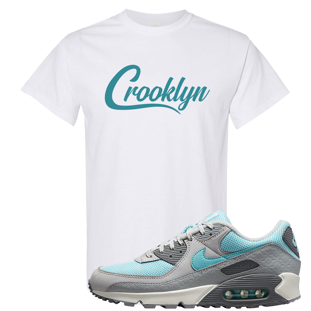 Snowflake 90s T Shirt | Crooklyn, White