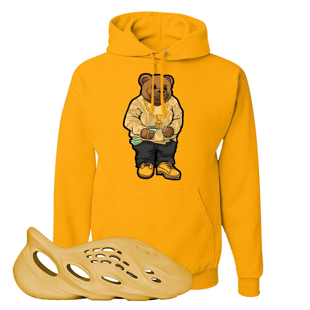Yeezy Foam Runner Ochre Hoodie | Sweater Bear, Gold