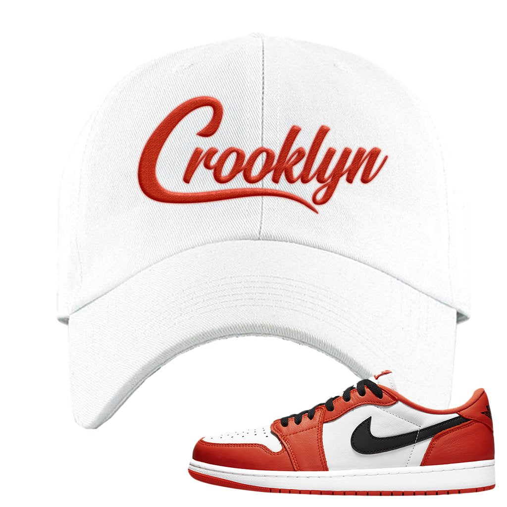 Starfish OG Low 1s Dad Hat | Crooklyn, White