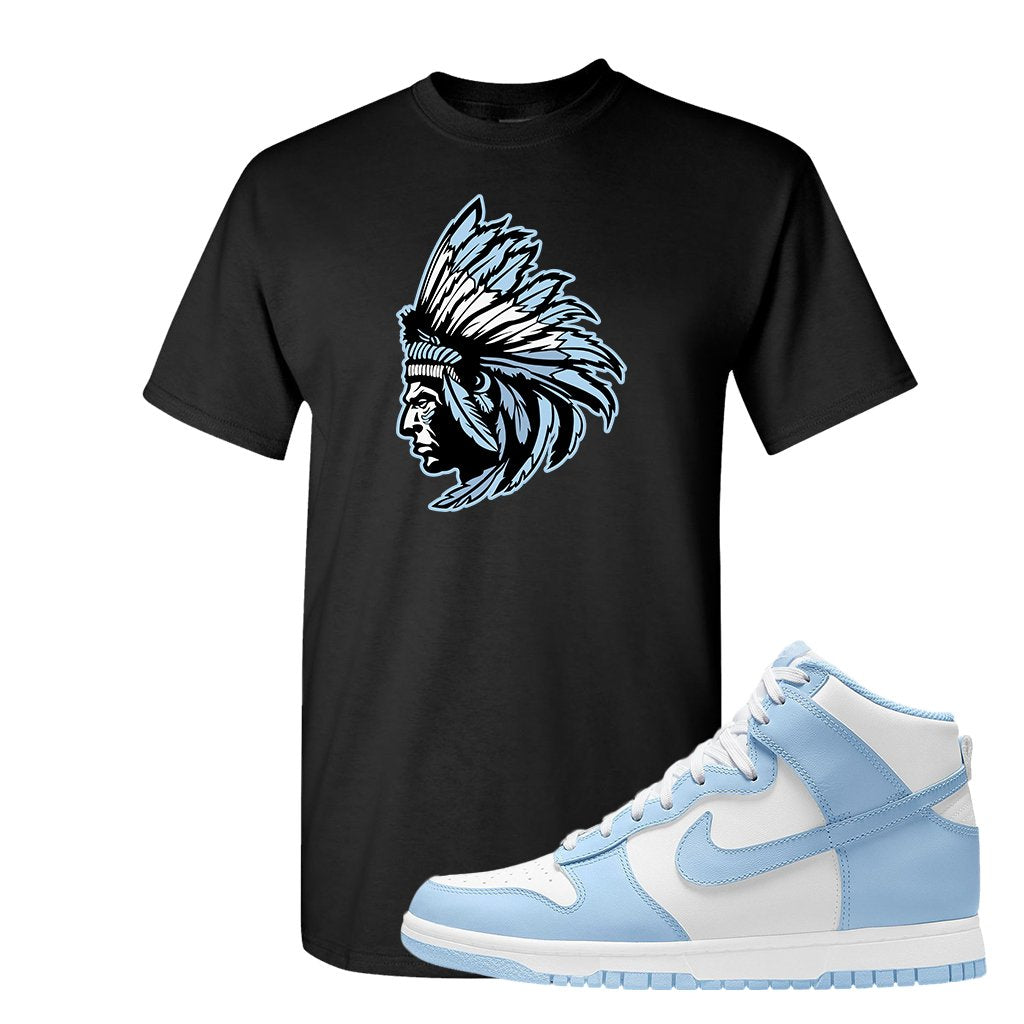 Aluminum High Dunks T Shirt | Indian Chief, Black