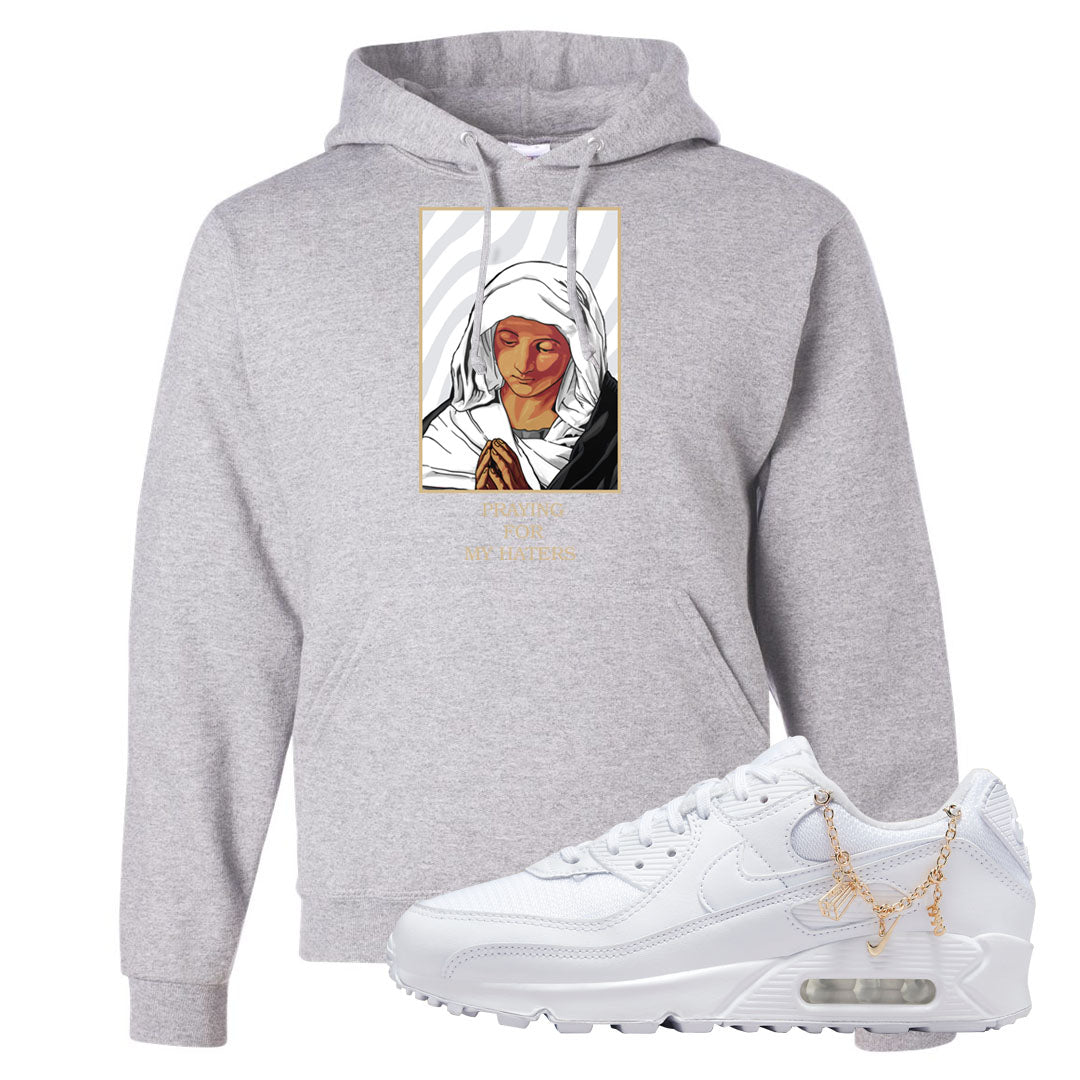 Charms 90s Hoodie | God Told Me, Ash