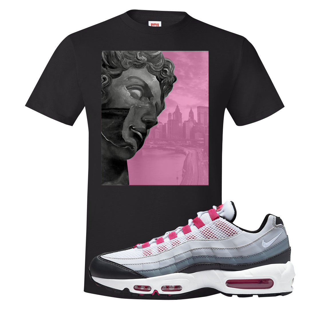 Next Nature Pink 95s T Shirt | Miguel, Black