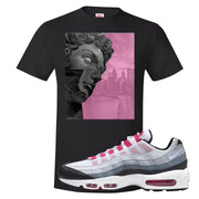 Next Nature Pink 95s T Shirt | Miguel, Black