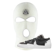 Iron Grey Low Blazers Ski Mask | All Seeing Eye, White