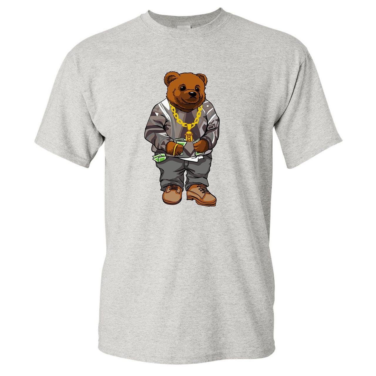 Geode 700s T Shirt | Sweater Bear, Sports Gray
