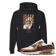 Air Max 90 Dark Driftwood Hoodie | God Told Me, Black