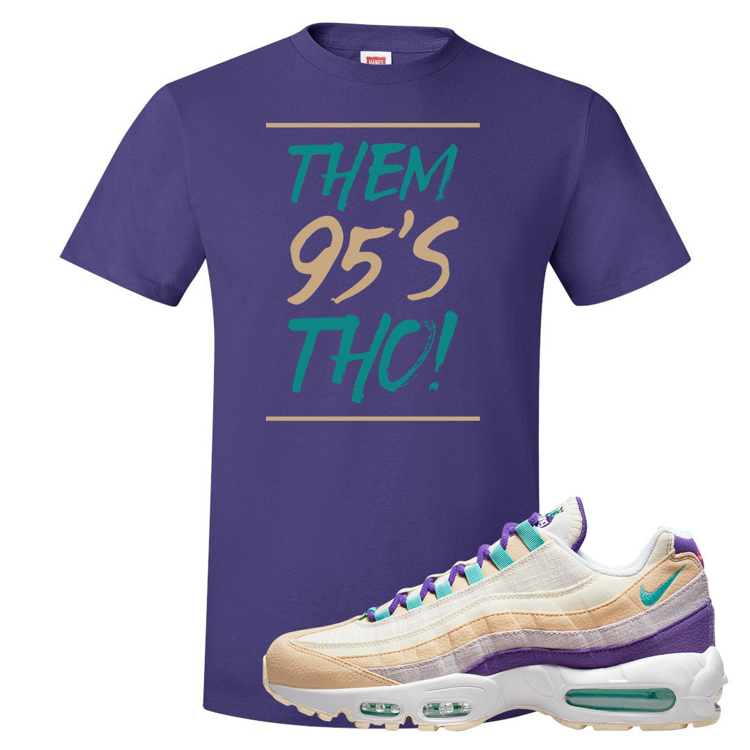 Sprung Natural Purple 95s T Shirt | Them 95's Tho, Purple