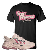 Adidas WMNS Ozweego Icy Pink Fresh Princess of Bel Air Black Sneaker Hook Up Tee Shirt