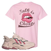 Adidas WMNS Ozweego Icy Pink Talk is Cheap Light Pink Sneaker Hook Up Tee Shirt