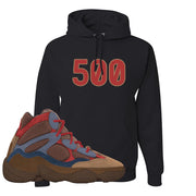 Yeezy 500 High Sumac Hoodie | 500, Black