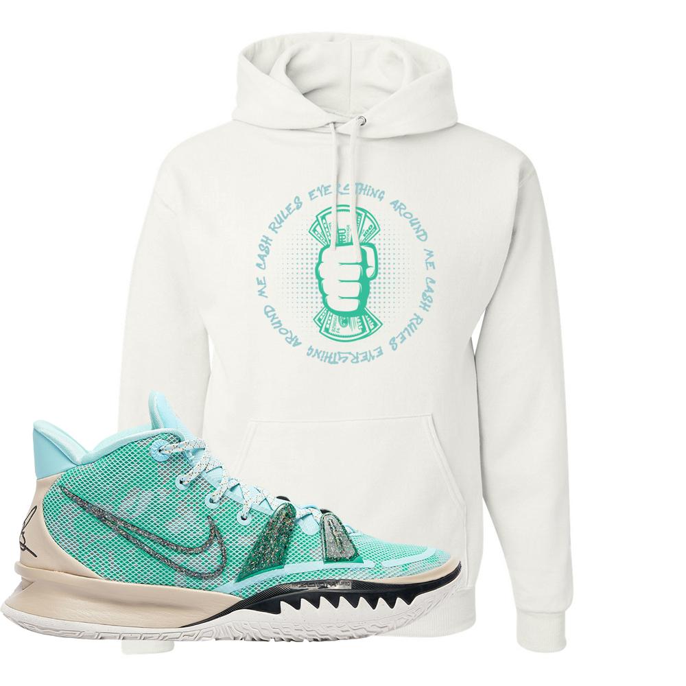 Copa 7s Hoodie | Cash Rules Everything Around Me, White
