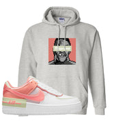 Air Force 1 Low Shadow Magic Ember Hoodie | Thupreme, Ash