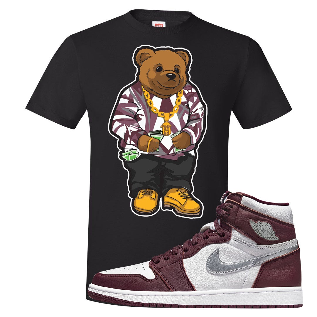 Bordeaux 1s T Shirt | Sweater Bear, Black