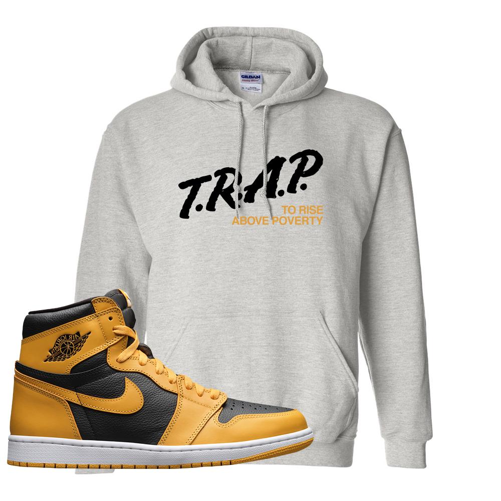 Pollen 1s Hoodie | Trap To Rise Above Poverty, Ash