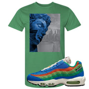 Light Blue Green AMRC 95s T Shirt | Miguel, Kelly Green