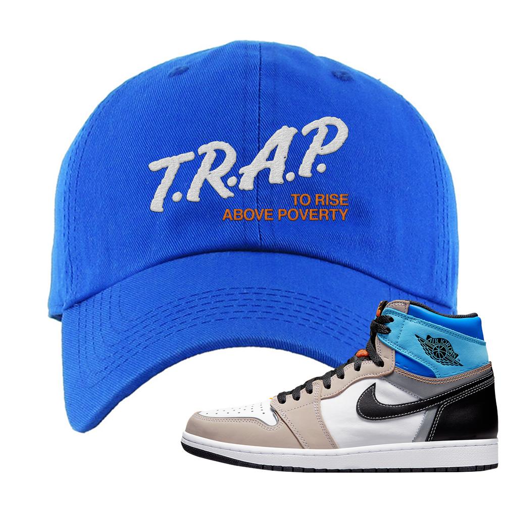 Prototype 1s Dad Hat | Trap To Rise Above Poverty, Royal