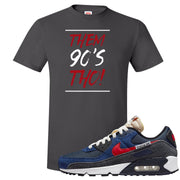 AMRC 90s T Shirt | Them 90's Tho, Smoke Grey