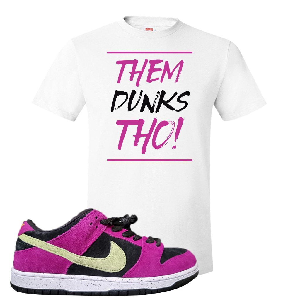 ACG Terra Low Dunks T Shirt | Them Dunks Tho, White