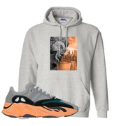 Wash Orange 700s Hoodie | Miguel, Ash