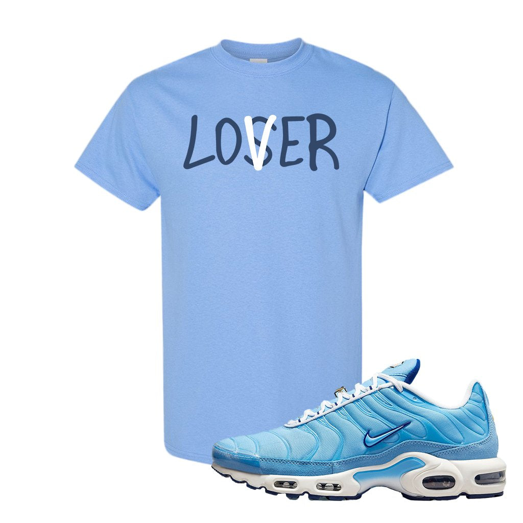 Air Max 1 First Use University Blue T Shirt | Lover, Light Blue