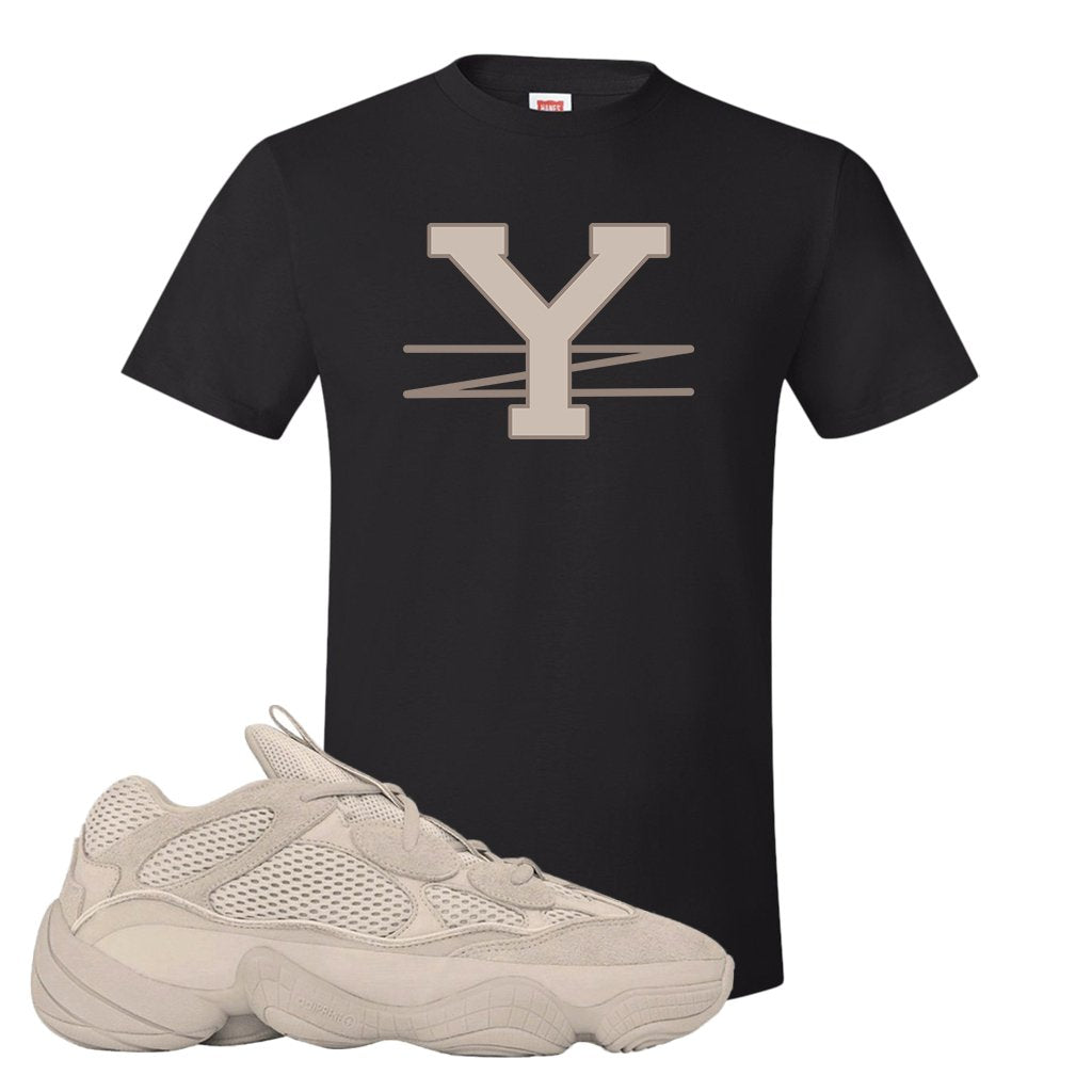 Yeezy 500 Taupe Light T Shirt | YZ, Black