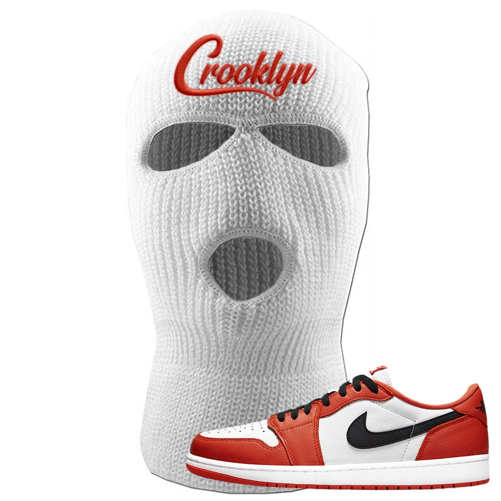 Starfish OG Low 1s Ski Mask | Crooklyn, White