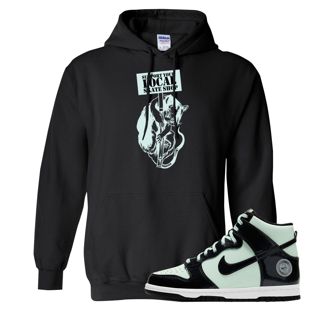 2022 All Star High Dunks Hoodie | Support Your Local Skate Shop, Black