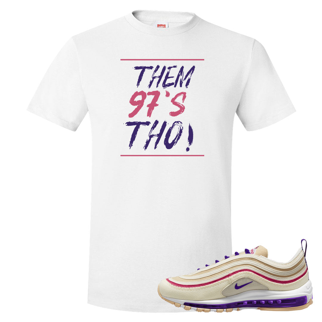 Sprung Sail 97s T Shirt | Them 97's Tho, White