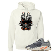 Yeezy Boost 700 Magnet Sneaker Mask White Sneaker Matching Pullover Hoodie