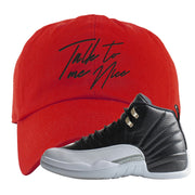 Playoff 12s Dad Hat | Talk To Me Nice, Red