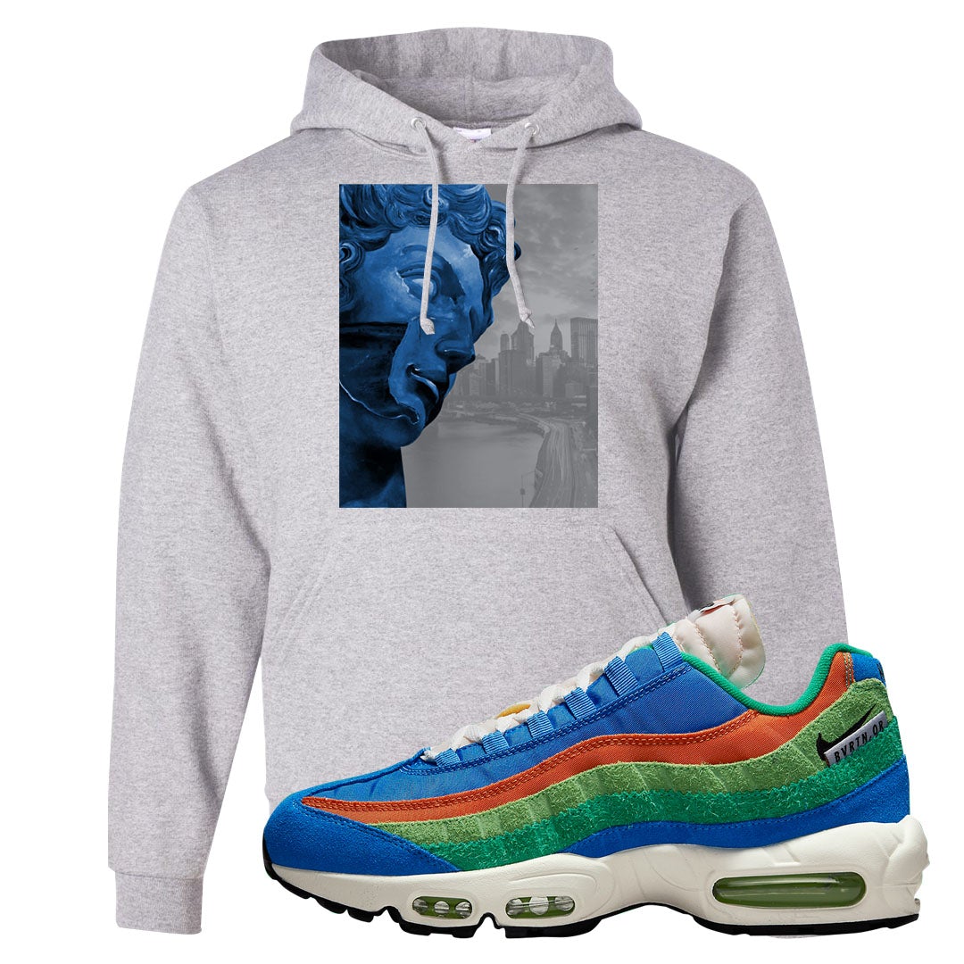 Light Blue Green AMRC 95s Hoodie | Miguel, Ash