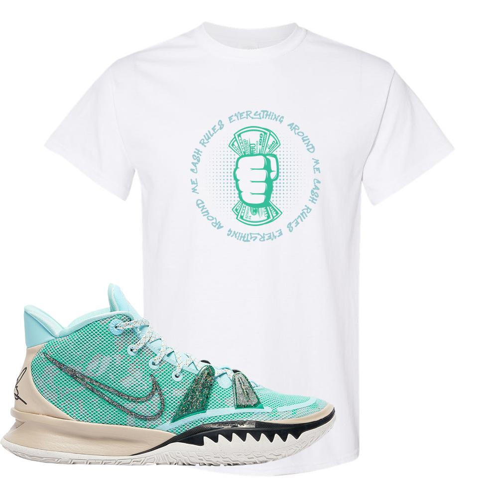 Copa 7s T Shirt | Cash Rules Everything Around Me, White