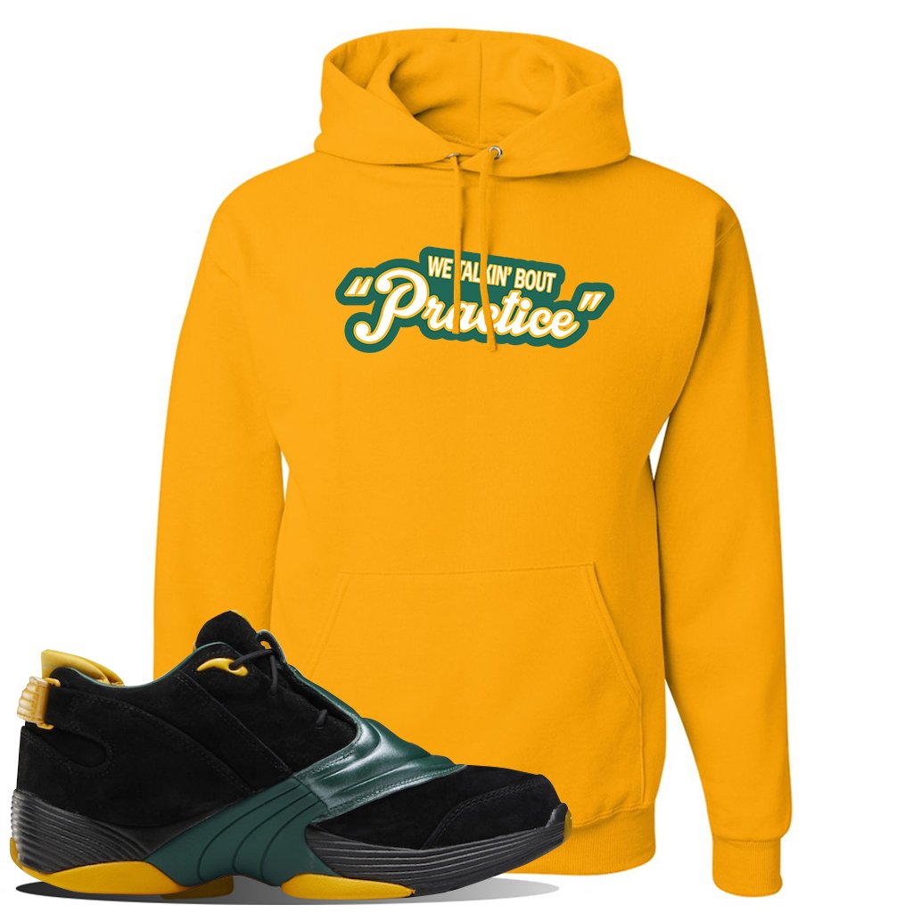 Bethel High Answer 5s Hoodie | Talkin' Bout Practice, Gold