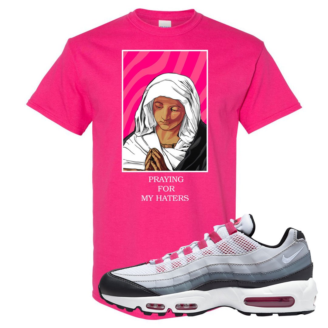 Next Nature Pink 95s T Shirt | God Told Me, Heliconia